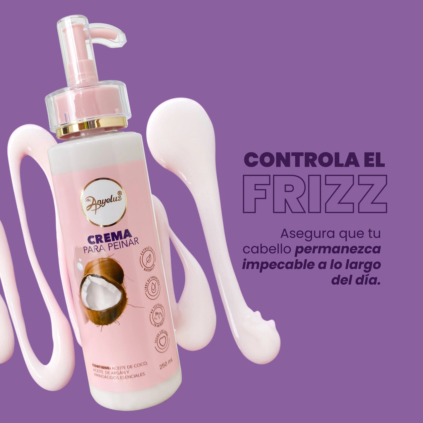 Crema para peinar anyeluz