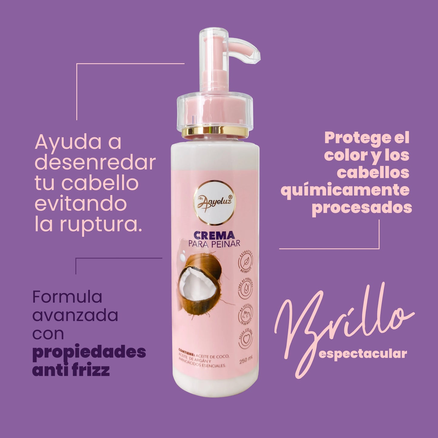 Crema para peinar anyeluz