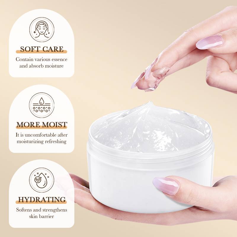 Gel hidratante y reparador facial con extracto de arroz