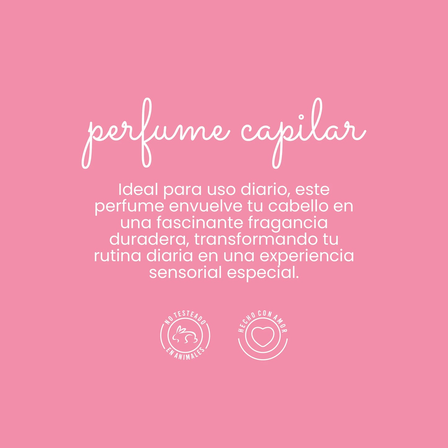 Perfume capilar pink