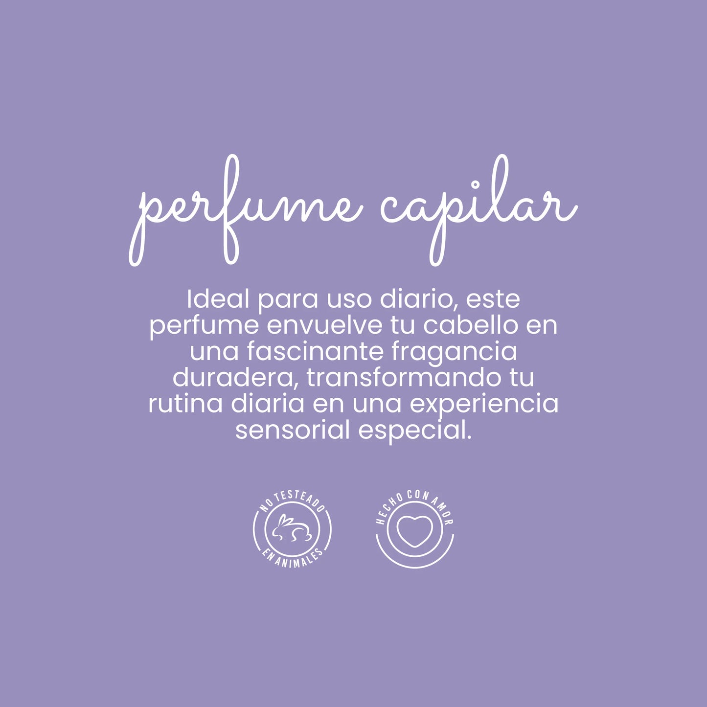 Perfume capilar purple