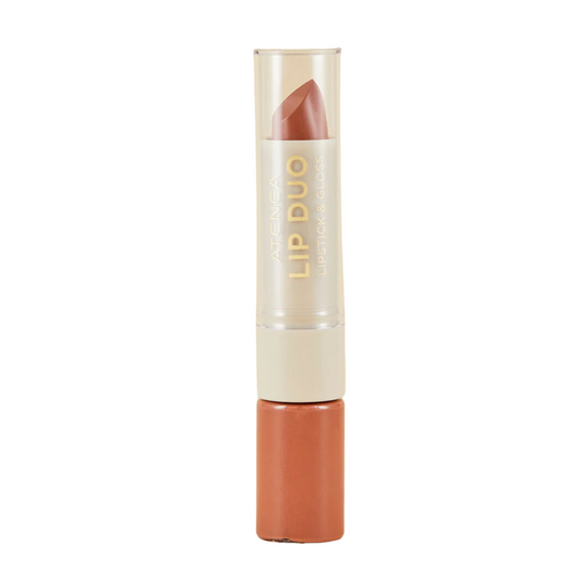 Lip duo lipstick y gloss collection Tono wintercoffee