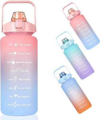 Termos motivacionales 2 litros 😍😍😍 Disponibles en 4 hermosos colores. Si  eres de las que olvida tomar agua 💦 este termo es el IDEAL PARA…